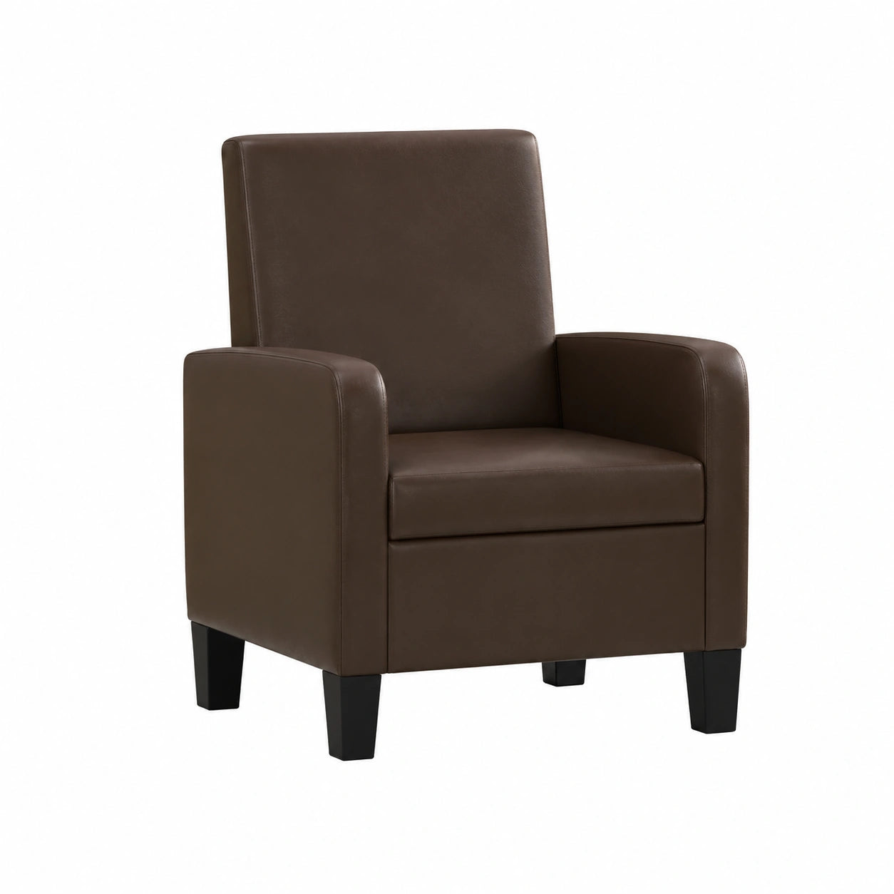 Sedia Relax Ergonomica in Legno di Pino per Casa e Ufficio, 61x60x79,5 cm