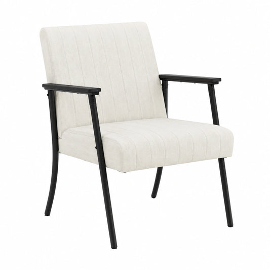 Poltrona ergonomica in velluto per soggiorno, struttura in compensato, 59x75x78 cm