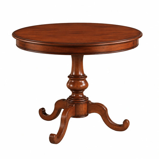 Tavolo da Pranzo Estensibile in Legno Massello Ø 120/160