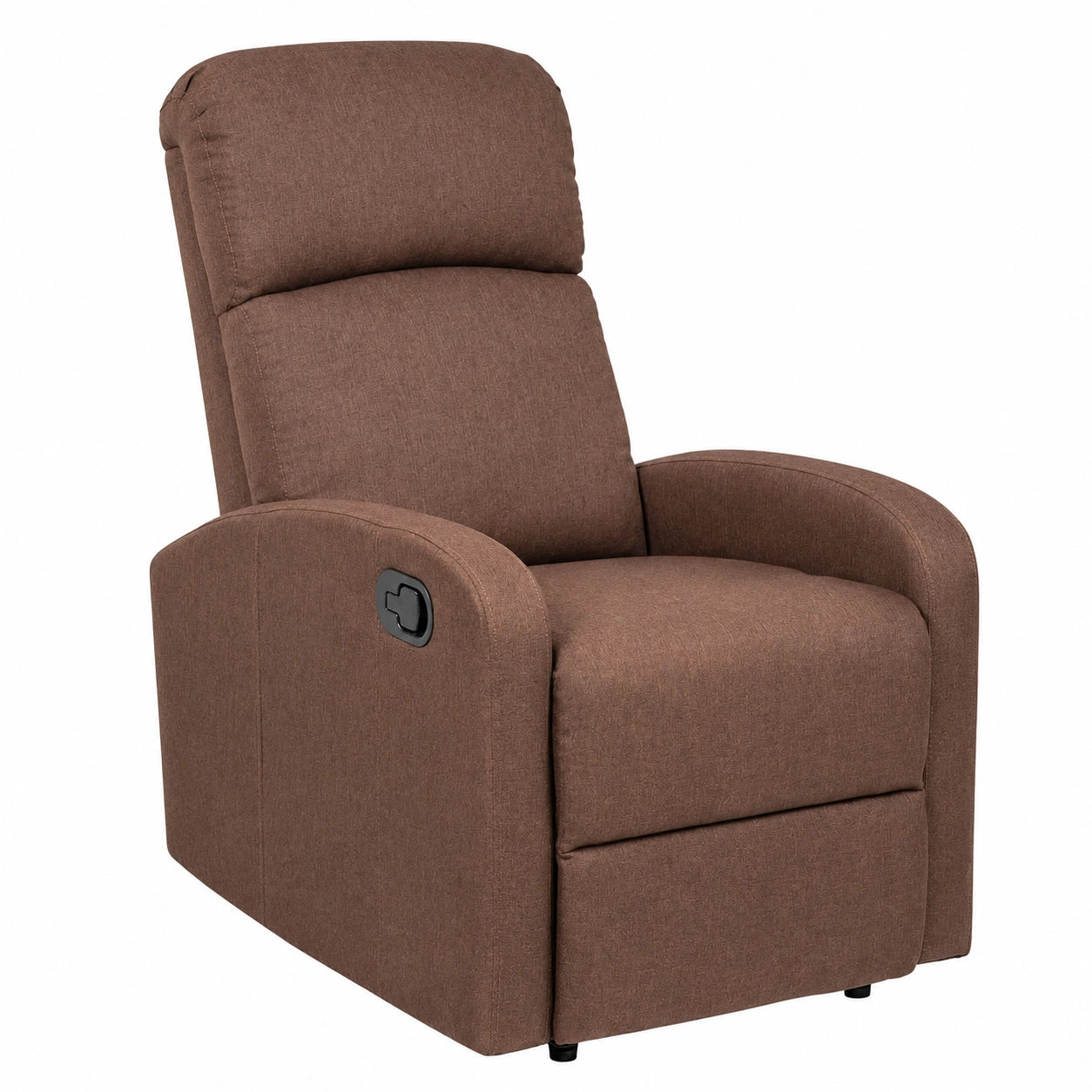 Poltrona Relax Reclinabile Ergonomica in Tessuto con Doppio Cuscino