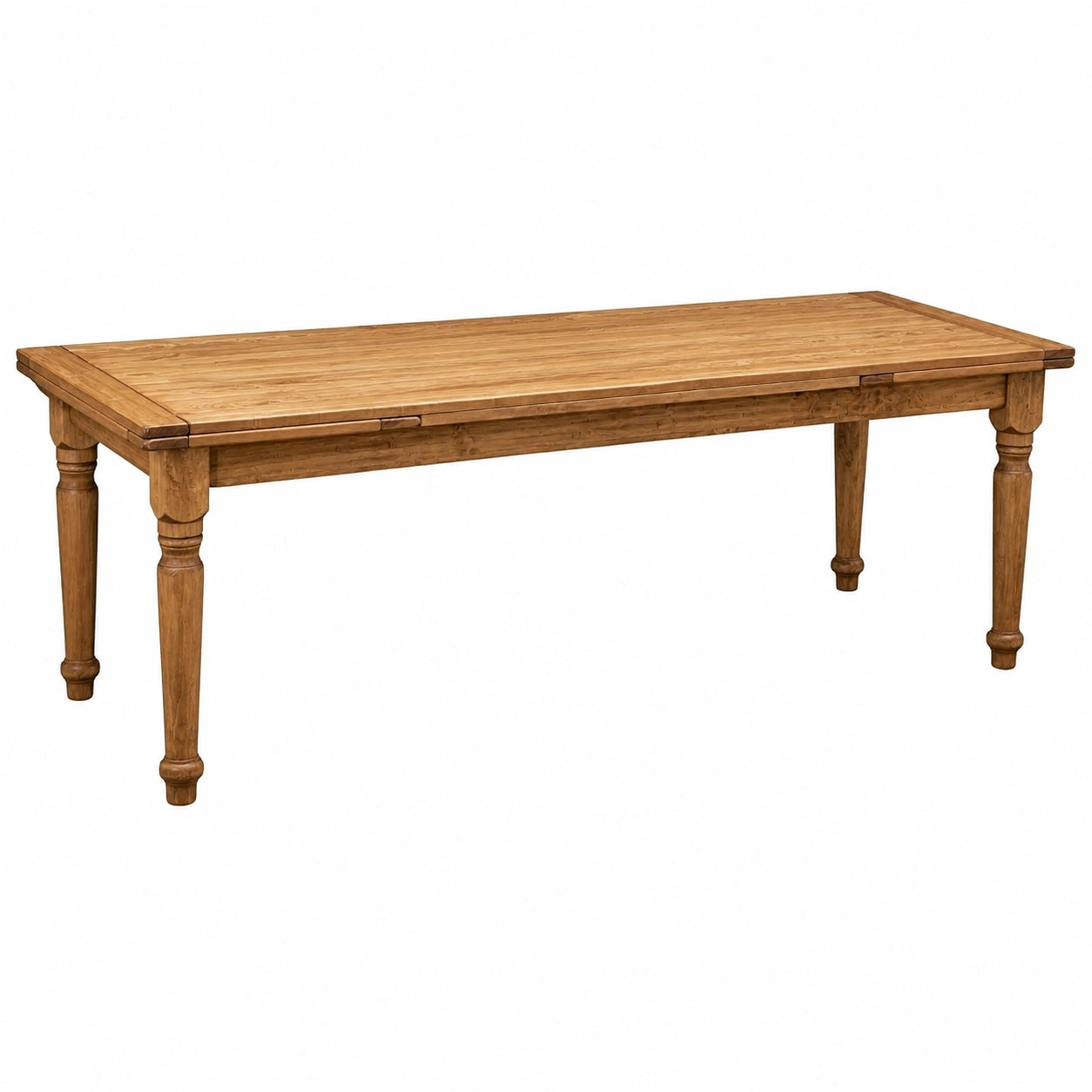Tavolo da Pranzo Allungabile in Legno di Tiglio 250x80x90 cm per Interno ed Esterno, Made in Italy